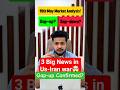 Tomorrow Market Prediction ⚠️ Nifty Big Move Coming? Oil Crisis | Iran War | Trump Warning #shorts