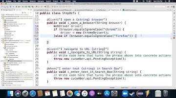 Cucumber with Selenium Basic Project -Part 3