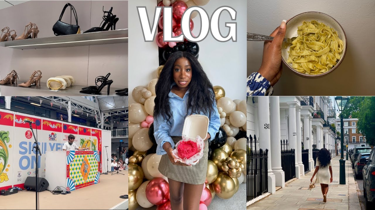 VLOG | UK Heatwave, Brand Events, Luxury Unboxing, Watching Love Island