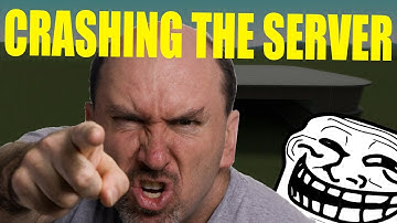 CRASHING A GMOD SERVER (Gmod Trolling)