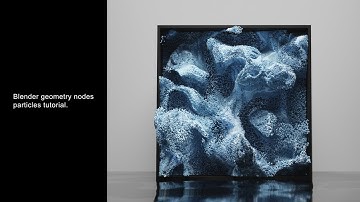 Easy Particle Effects in Geometry Nodes (Blender Tutorial for Beginners)