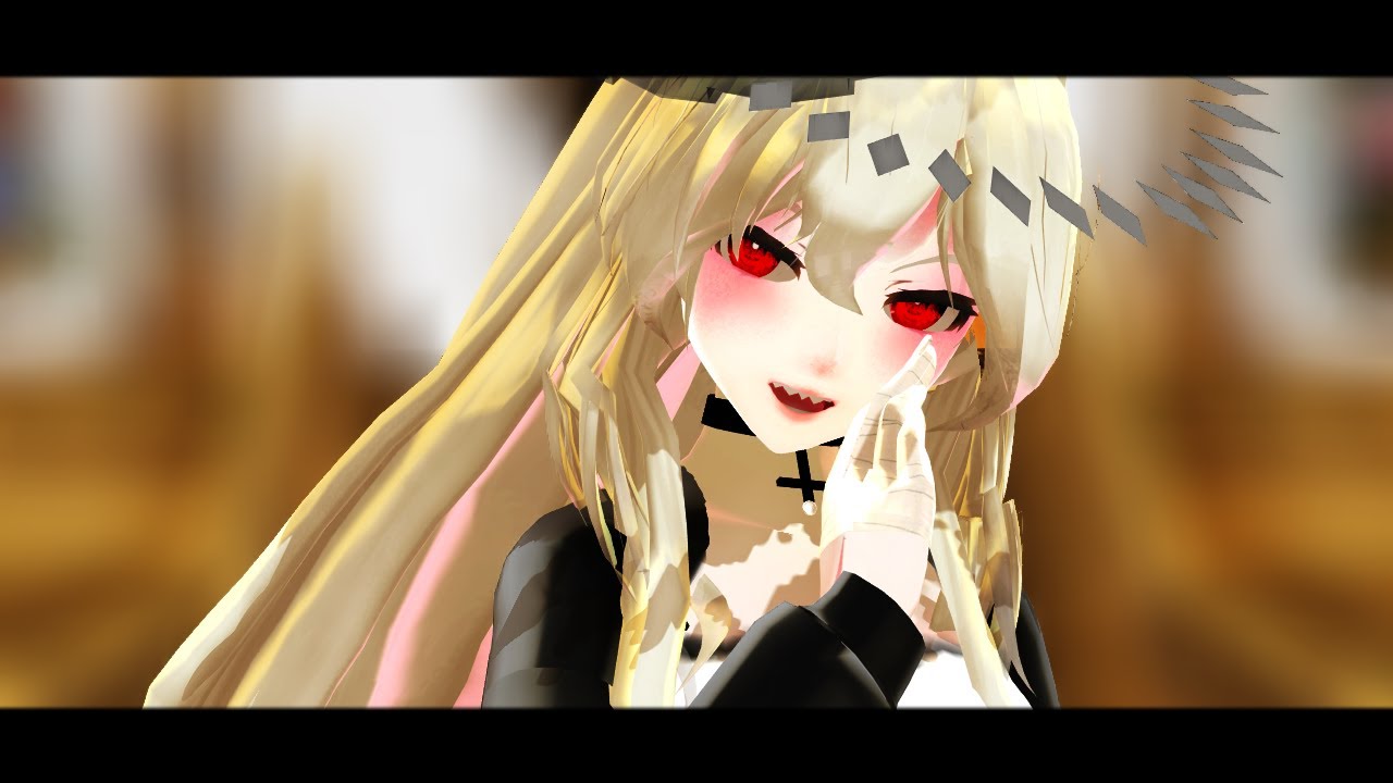 【ゲキヤク】 Ghost Rule 【UTAUカバー】+ MMD PV (GEKIYAKU'S GROWL)