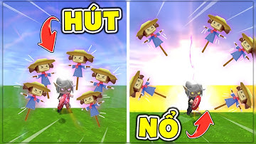 Mini World Codeblock: Kĩ Năng Hư Không Địa Chấn ! Áp Dụng Làm Game PVP Thì Phải Nói Là Quá Bá Đạo