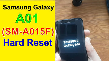 Samsung Galaxy A01 (SM-A015) Hard Reset to Unlock Pattern