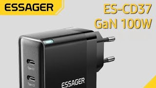 ESSAGER GaN 100W vs Baseus GaN2 100W vs MacBook Pro 2019