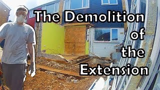 How To Add Value To Property - Demolition of the Extension Timelapse