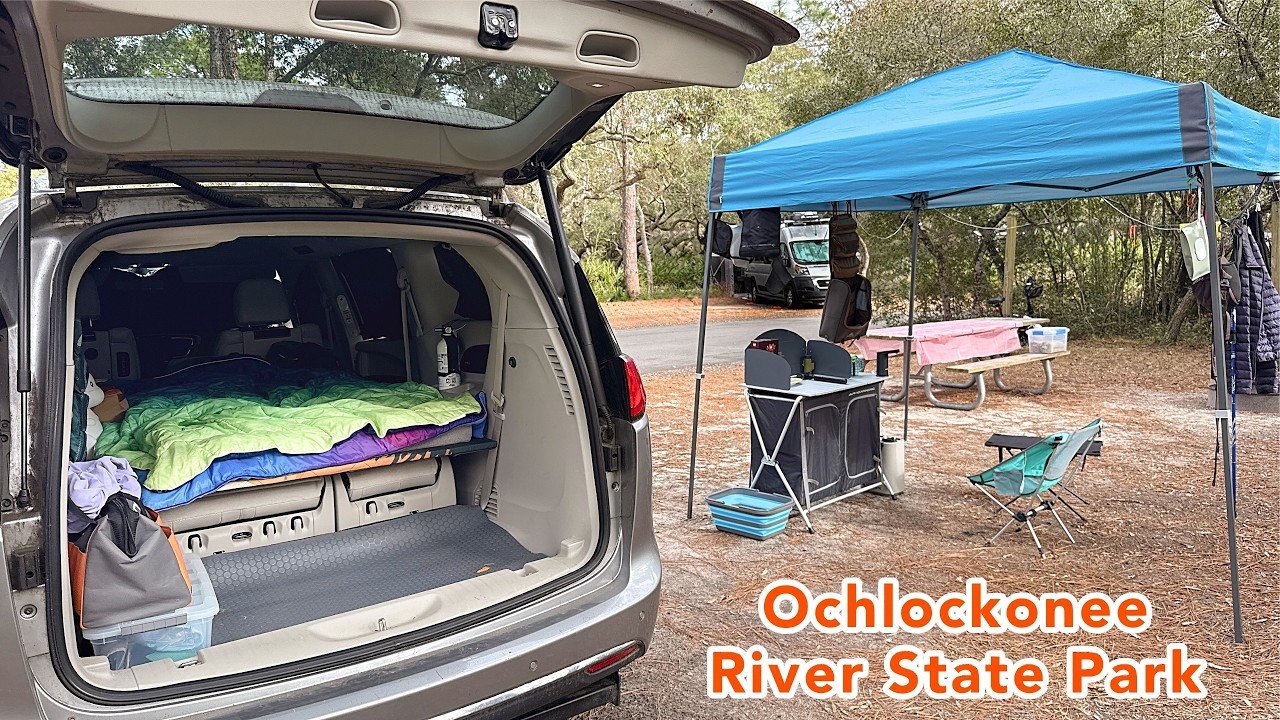 Solo Camping in a Minivan for My 40th Birthday