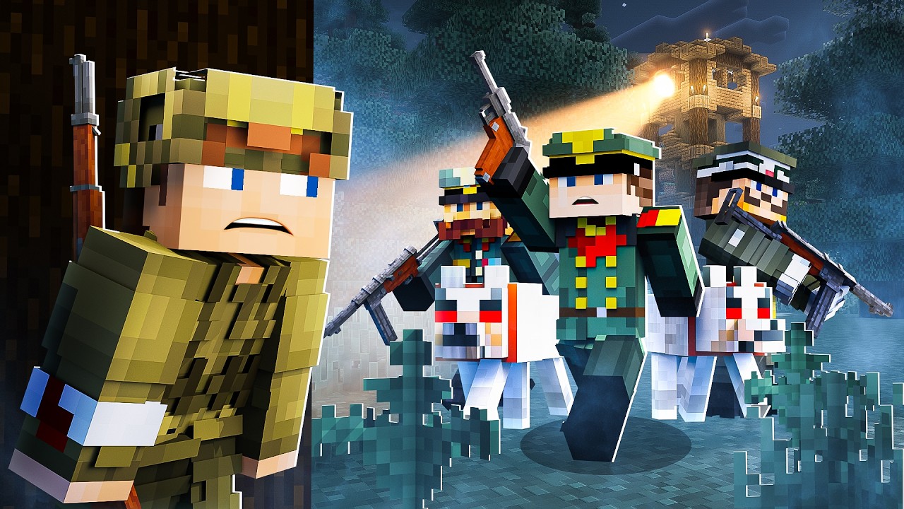 I Survived The MOST BRUTAL Minecraft WAR...