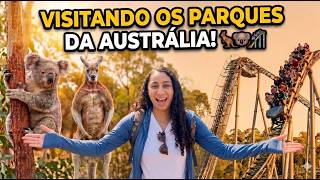 COMO SÃO OS PARQUES NA AUSTRÁLIA? DIVERSÃO + VIDA SELVAGEM!