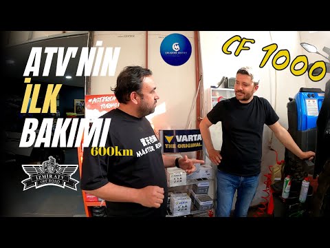 Cforce 1000 atv rodaj bakımına soktuk neler yapıldı ?. Atv servis bakımı.