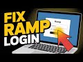 How to Fix Ramp Login Problems – Company and Access Errors