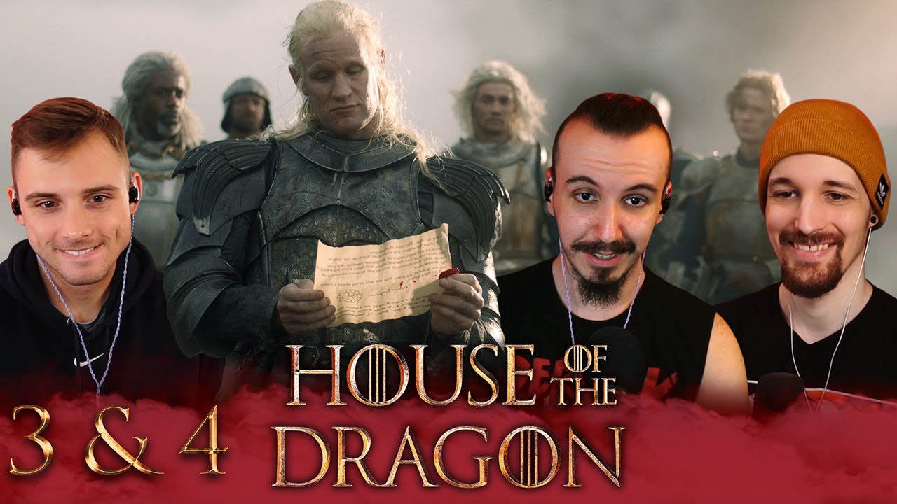 HOUSE OF THE DRAGON 1x3 & 1x4 SUPERCUT REACTION!!!