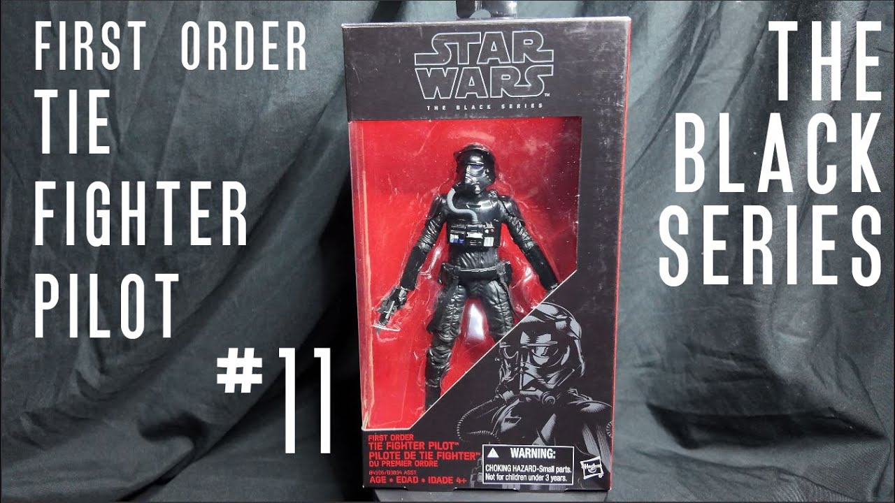 Star Wars : First Order Tie Fighter Pilot #11 The Black Series Action Figure