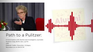 Celebrity Path to a Pulitzer: In Conversation with Susanne Craig, BA'91, Hon. LLD'19 - Full Event Audio Wealth