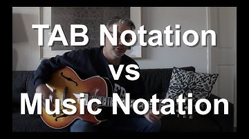 TAB Notation vs Music Notation | Tom Strahle | Easy Guitar | Basic Guitar