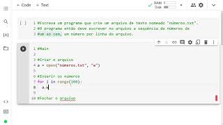 Programação Python – Criar Arquivo de Texto e Escrever em Arquivo de Texto