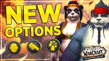 NEW Pandaren Customization Options | Shadowlands Alpha