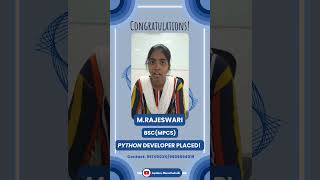 Student Successfully Placed | Python Full Stack Development | Jspiders Marathahalli | M Rajeswari