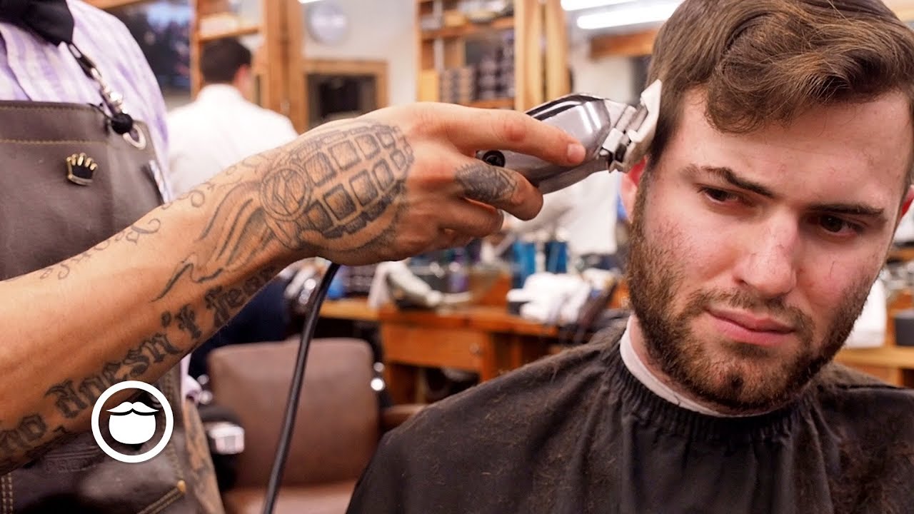 My First Haircut In 5 Months South Austin Barber Shop Youtube