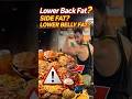 Avoid 11 Foods For  Side Fat and Belly Fat | #gym #gooddiet #balanceddieting #dieting #flexiblity