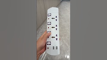 13A 4 Way BS Outlet Flat Plug Power Extension Socket UK