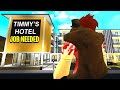 CREEPY Hotel Hired Me.. The Owner Had SECRET Cameras! (Roblox Bloxburg)