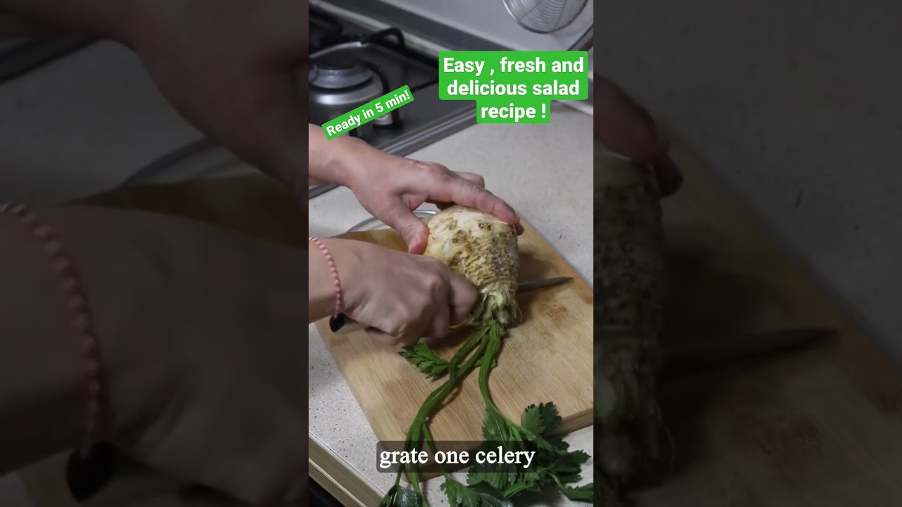 A VERY FRESH AND DELICIOUS SALAD RECIPE FOR YOUR GUESTS READY IN 5 MIN Food Cooking