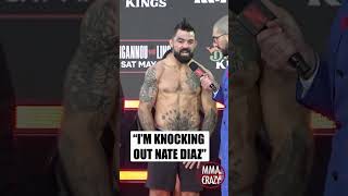 Mike Perry Last words IM KNOCKING OUT NATE DIAZ