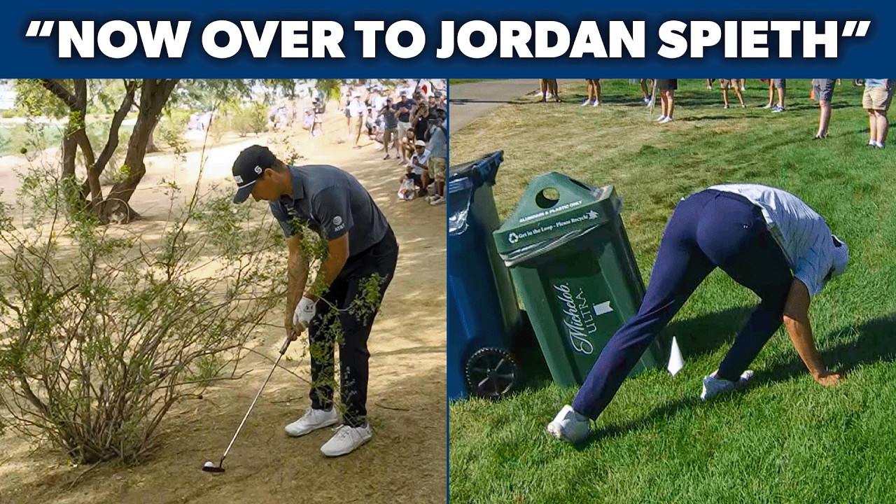 Jordan Spieth highlights that get increasingly more RIDICULOUS!