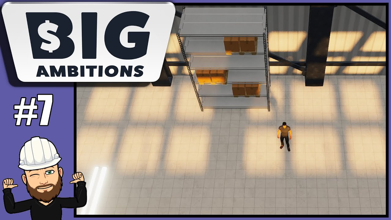 Setting Up The HQ & Getting A Warehouse Big Ambitions 7