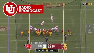 Utah Radio broadcast of the Utah-USC Ending | 2023 College Football