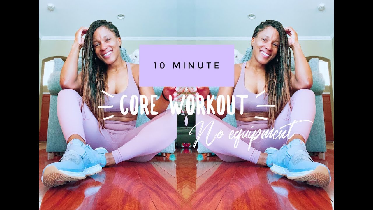 PT. 1 OF CORE+RIDE // 10 Minute Core Workout : No Equipment : HOME or ...