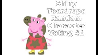 Shiny Teardrops Random Character Voting 41