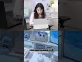 청량한 블루+화이트 데스크✨️ #데스크테리어 #주연의데스크포탈 #인테리어
