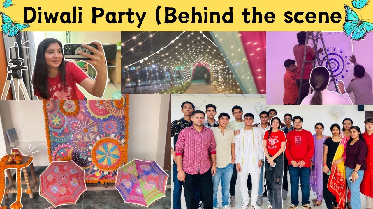 DIWALI Party In Medical College🤔 (Behind The Scene )
