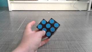 How to make a heart pattern on a super floppy cube