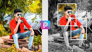 Picsart Creative Photo Editing ||  Square Box Photo Editing in PicsArt || In Hindi || 2021- Rajedits screenshot 2