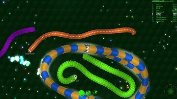 Wormax io Monster Immortal Biggest WORM New  iO Game Like Slither io!