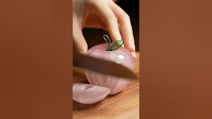 Glass Fruit Cutting ASMR 🍉 | Satisfying Relaxing Sound | AI Shorts #asmr #asmrsounds #shorts #viral