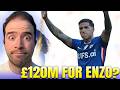 CHELSEA WANT £120M FOR ENZO FERNANDEZ! ENZO FERNANDEZ ASKS TO LEAVE?