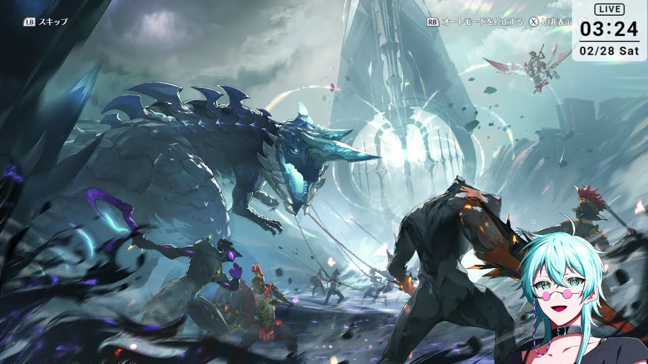 【#鳴潮 】ストーリー攻略するぞ‼　第2章ラストまで‼‼ 　初見/質問/要望コメント大歓迎　【#あざらしごろごろ】