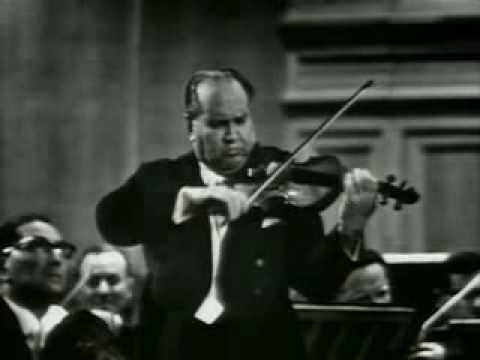 David Oistrakh plays Tchaikovsky Concerto (1st Mov.) Part 1