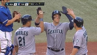 SEA@TOR: LoMo records two homers in Mariners' win