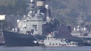M150326B 海上自衛隊 除籍護衛艦『旧しらね』 係留替え