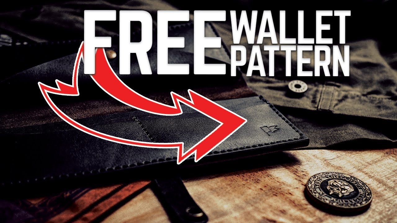 PDF Long Wallet Leather / Leather Pattern / Template Wallet / Long Wallet  PDF / Pattern Bifold / PDF Wallet Tutorial / Pattern Pdf Wallet 