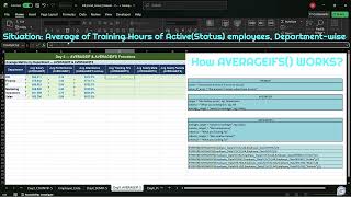 📊 Excel AVERAGEIF & AVERAGEIFS Tutorial | Conditional Averages with Real HR Data!