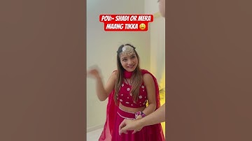 Girls And Their Maang Tikka in Every Function 😫 | Relatable??