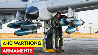 What Armaments Can Be Put Onto The A-10 Warthog?