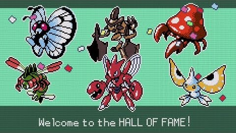 mono bug pokémon emerald seaglass elite 4 + champion