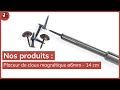 Vidéo: Placeur de clous magnétique Ø6mm - 14 cm